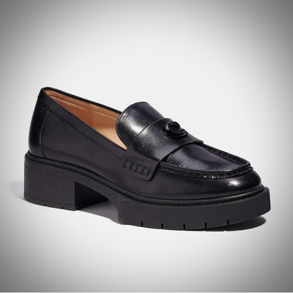 Coach Leah loafers 🖤 Excellent condition *6.5